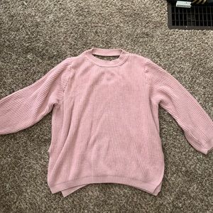 Light pink Boohoo sweater (size 18)
